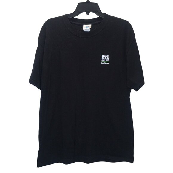 Blue Man Group Las Vegas T-Shirt Unisex Adult Size Large 2-Sided Face Vintage - Picture 3 of 8